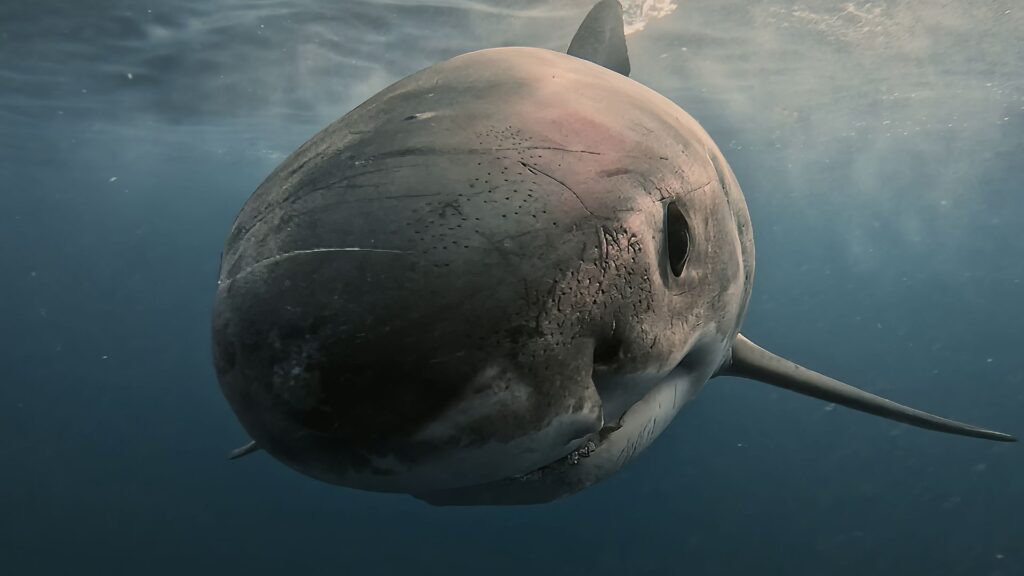 Great White Shark snout